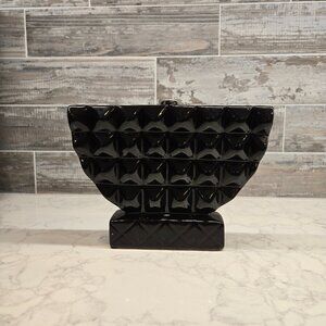 Ceramic Geometric Menorah